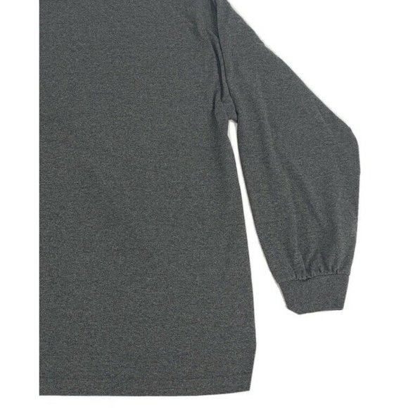 Men's Majestic NFL New England Patriots Long Sleeve T-Shirt‎ Gray 2XL - Picture 9 of 11